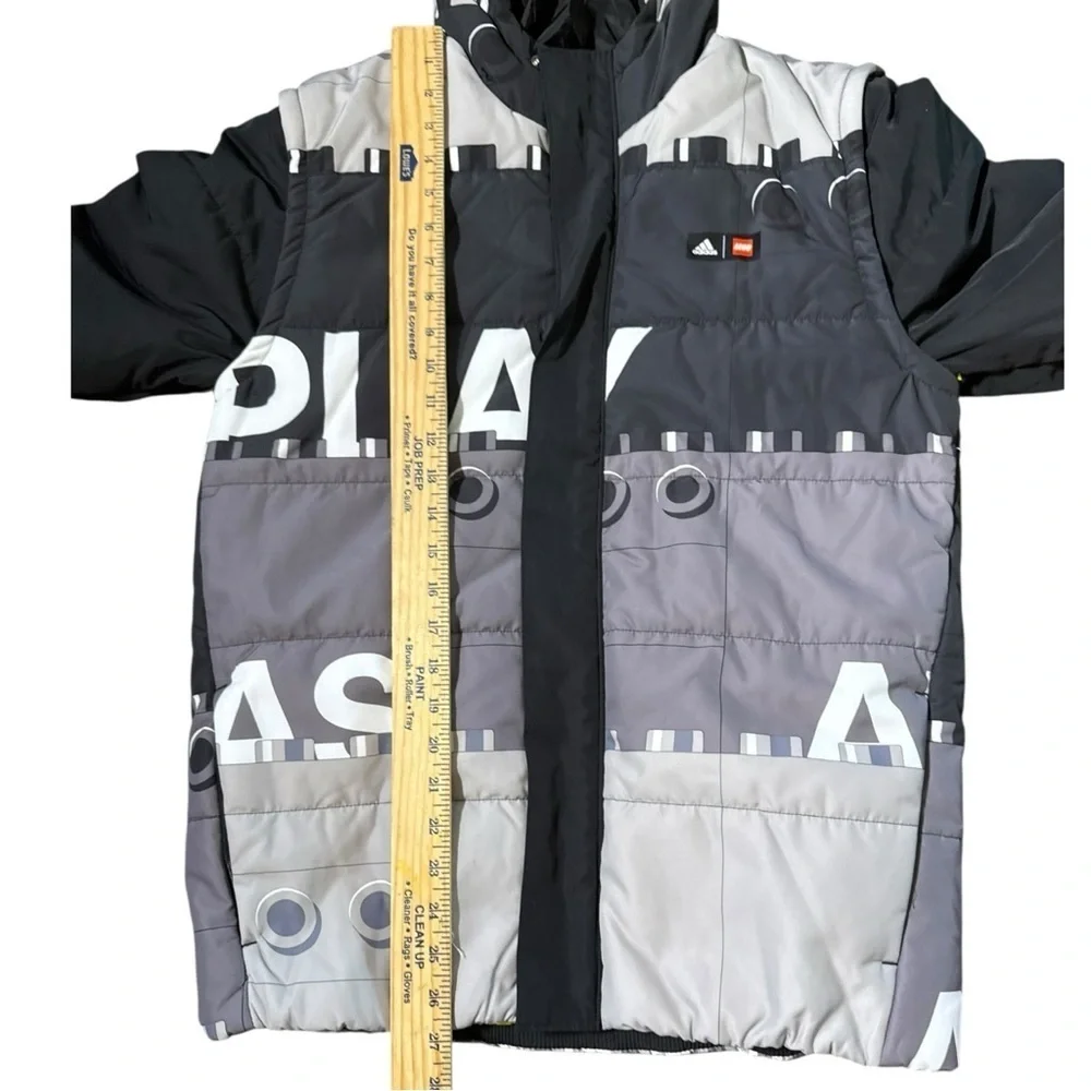 ADIDAS X LEGO KIDS UNISEX 2IN1 WINTER JACKET/VEST 13 14 Youth